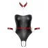 Cottelli Bondage - skinnende body og håndfester (svart)