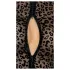 Noir - leopardmønstret, langermet body (svart) - M