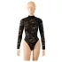 Cottelli - blondebody med lange ermer (svart) - S