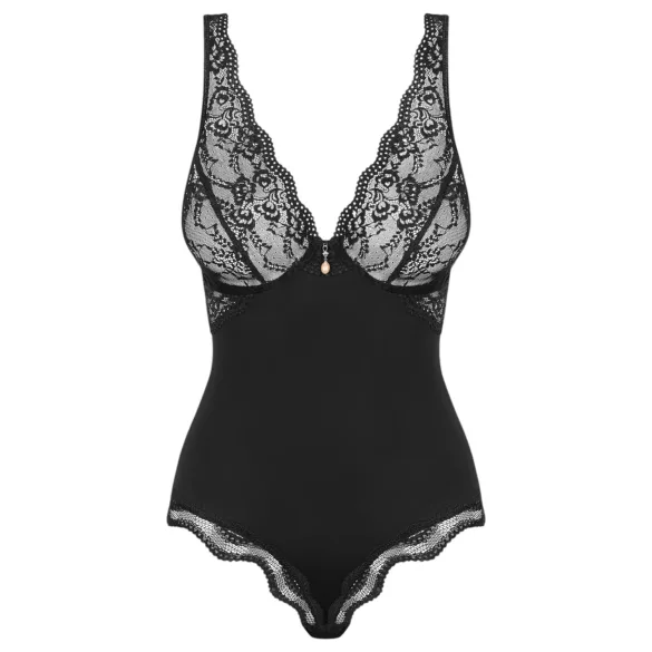 Obsessive Luvae - Gjennomsiktig body (svart)