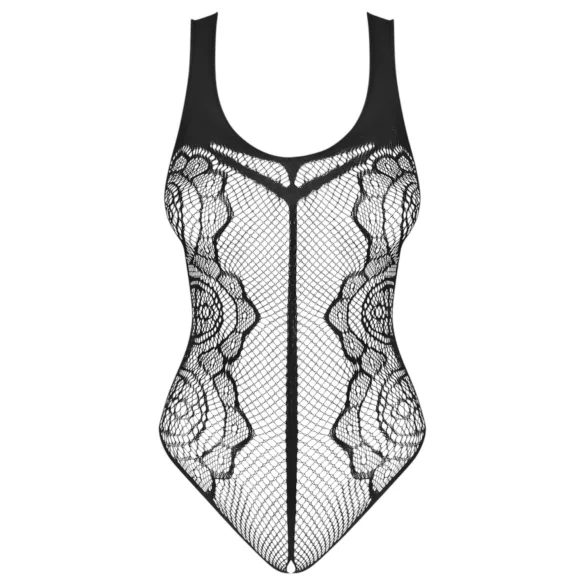 Obsessive B335 - gjennomsiktig, åpen body (svart) - S-L