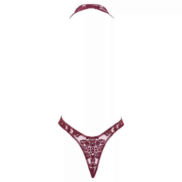 Noir Kink Royal - gjennomsiktig body (rød) - L