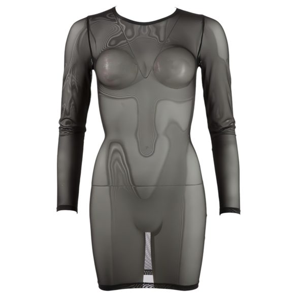 Cottelli - gjennomsiktig kjole (svart) - L