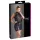 Cottelli Plus Size - skinnende chiffongkjole (svart)