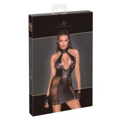 Noir - snørekjole i minilengde (svart)