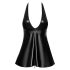 Noir - Minikjole med slangetrykk (svart) - M