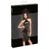 Noir - skinnende halterneck-kjole (svart) - M