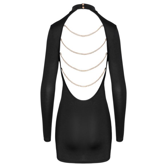 Cottelli - åpen rygg, kjede minikjole (svart)