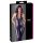 Cottelli Party - Glitrende catsuit (svart) - M
