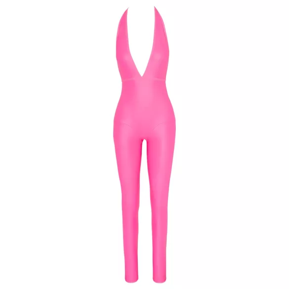 Cottelli Party - Rosa jumpsuit med dyp utringning på ryggen
