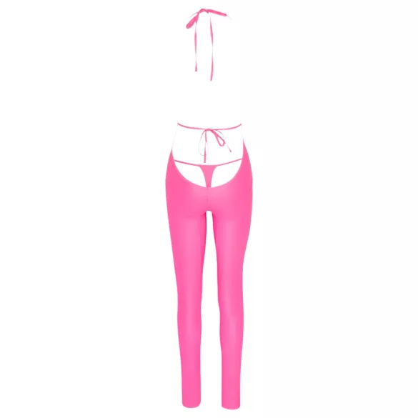 Cottelli Party - Rosa jumpsuit med dyp utringning på ryggen