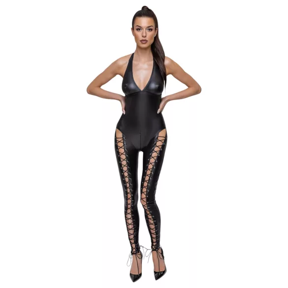 Cottelli Party - halter bodydrakt i svart