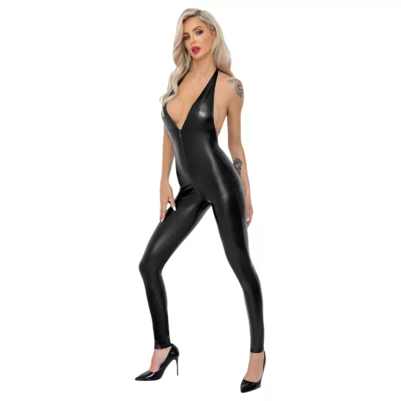 Noir - halterneck jumpsuit (svart)