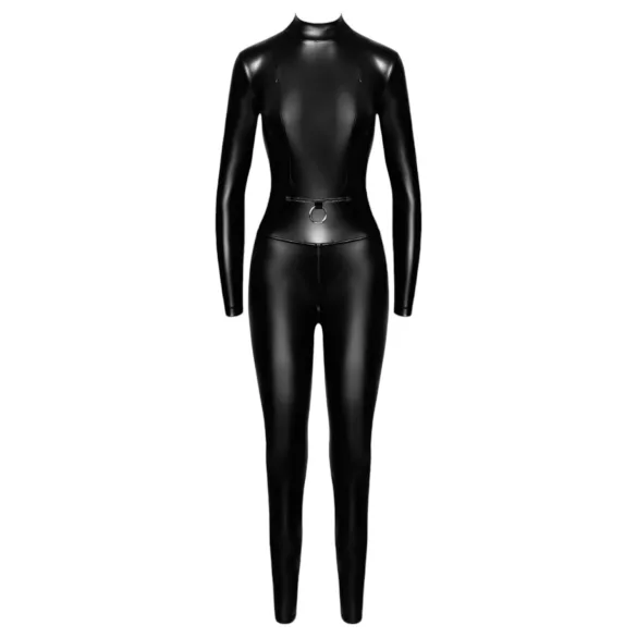 Noir - glidelås jumpsuit (svart)