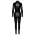 Noir - glidelås jumpsuit (svart) - M