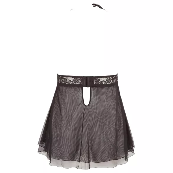 Cottelli Plus Size - svart blonde babydoll