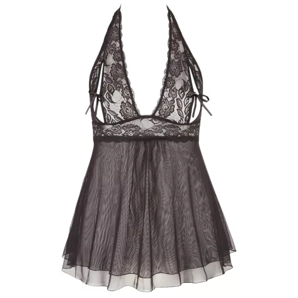 Cottelli Plus Size - svart blonde babydoll - 3XL