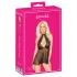 Kyssbar - halterneck blonder babydoll (svart) - L/XL