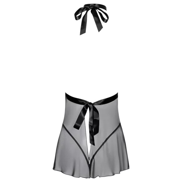 Kyssbar - halterneck blonder babydoll (svart) - L/XL