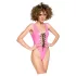 Black Level - lakkbody for kvinner (rosa) - M