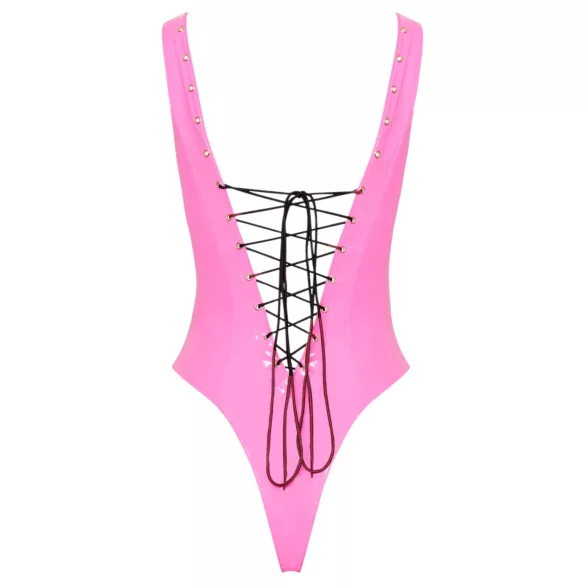 Black Level - lakkbody for kvinner (rosa) - M