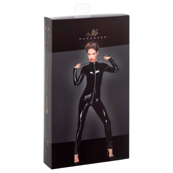 Noir - glidelås, langermet jumpsuit (svart) - L