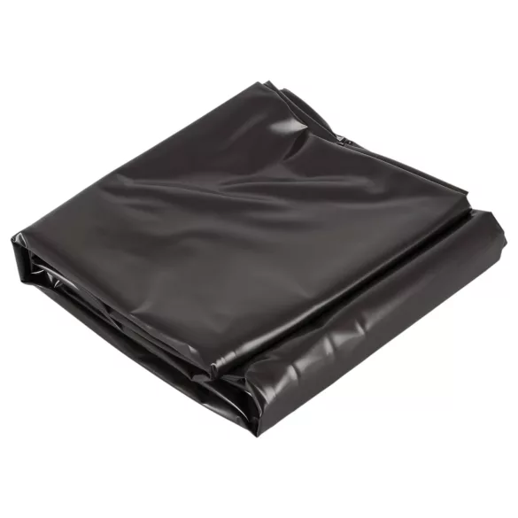 Lakk laken - supermykt - 200x230cm (svart)