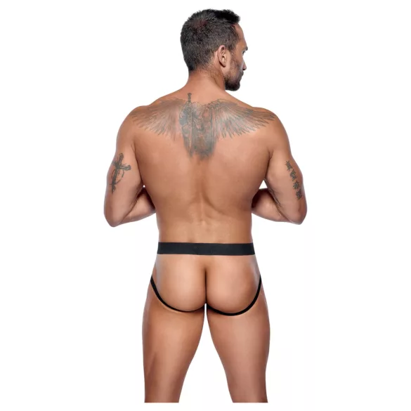 Black Level - jockstrap med glidelås (svart) - XL