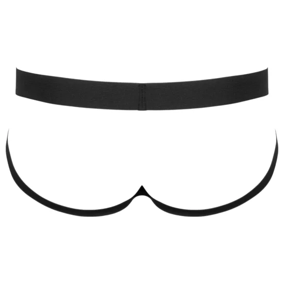 Black Level - jockstrap med glidelås (svart) - XL