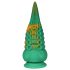 OgazR Octopuss - blekksprutarm dildo - 21 cm (grønn-gul)