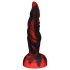 OgazR Hell Dong - riflet dildo - 20 cm (rød)