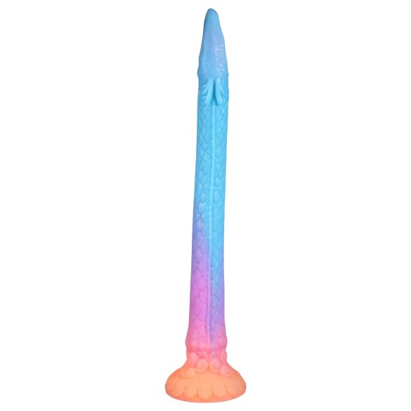 OgazR XXL Ål - fosforescerende anal dildo - 47 cm (rosa)