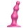Strap-on-me Perlekuler S - perle dildo med sugekopp (rosa)