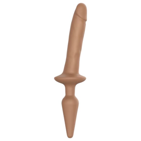 Strap-on-me Swith Realistisk S - 2i1 silikon dildo (naturlig)