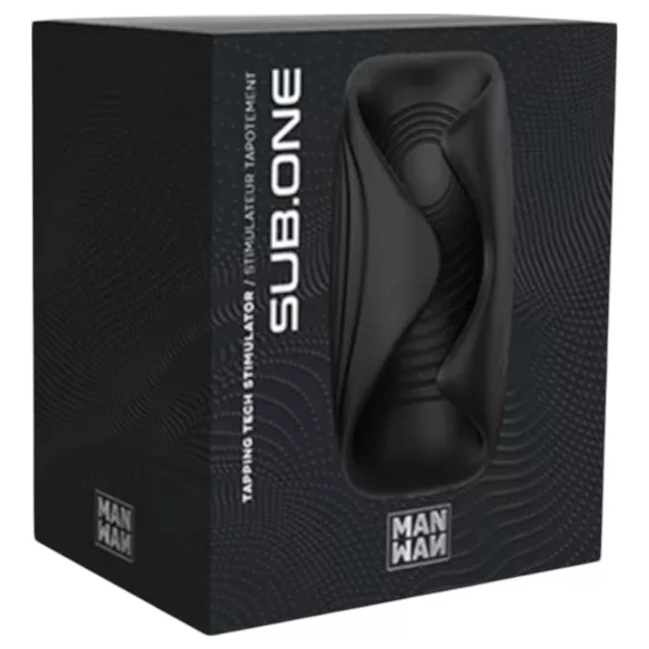 ManWan Sub.One - oppladbar masturbator (svart)