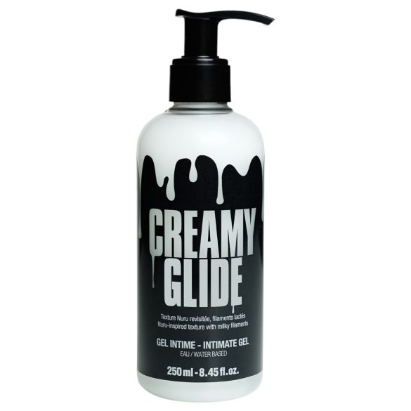 Creamy Glide - vannbasert kunstig sæd glidemiddel og massasje gelé (250ml)