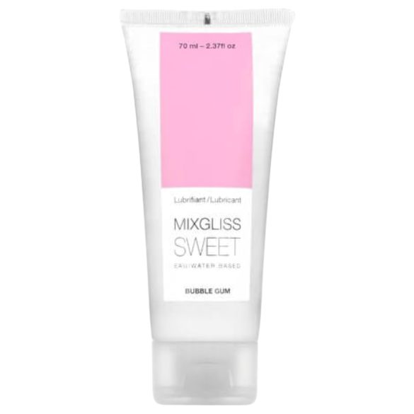 Mixgliss Sweet Bubble Gum - vannbasert glidemiddel - tyggegummi (70ml)
