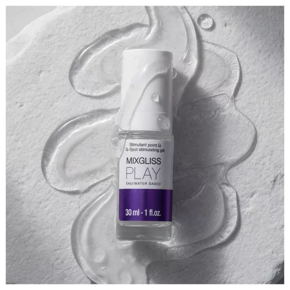 Mixgliss Play - G-punktstimulerende glidemiddelgel for kvinner, uten duft (30 ml)