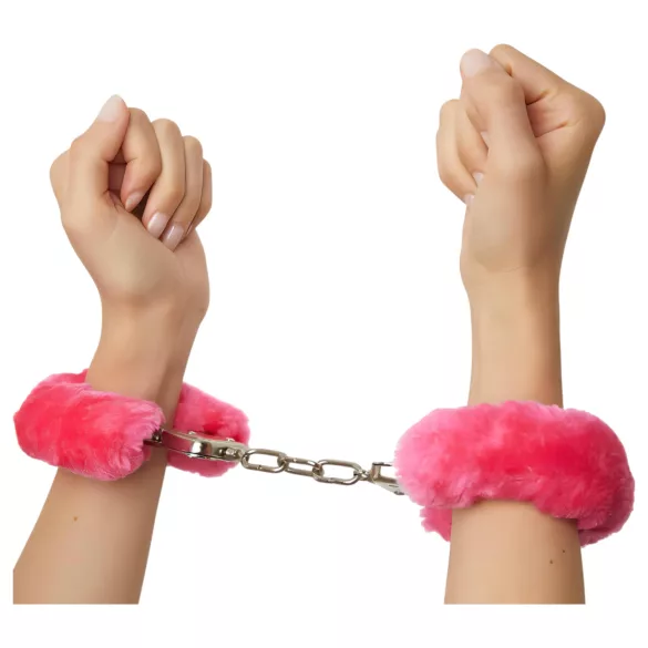 Love to Love Attach me - plysj-håndjern (rosa)