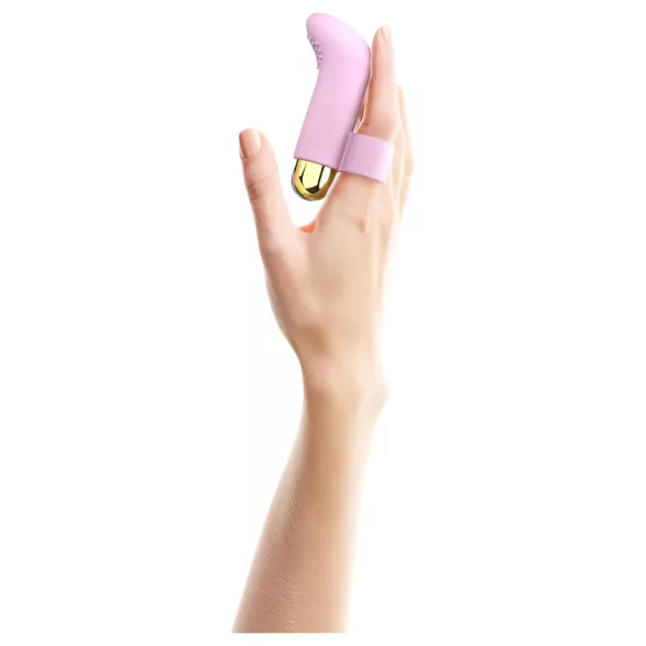 Love to Love Touch Me - oppladbar finger vibrator (rosa)