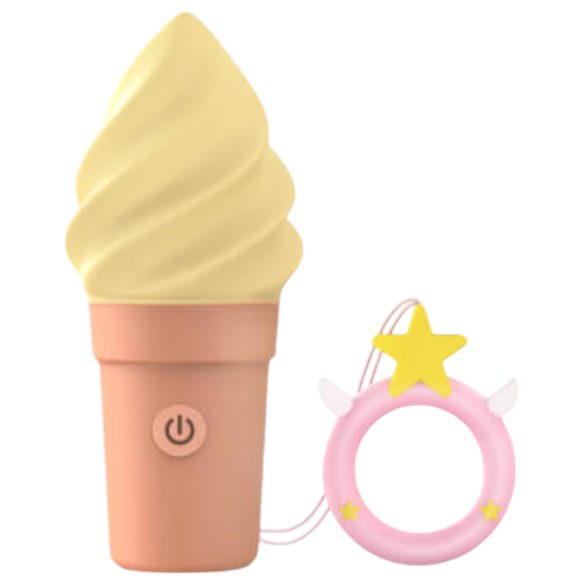 Love to Love Cand Ice - oppladbar klitorisvibrator (vanilje)