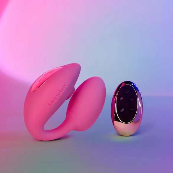 Love to Love Wonderlover - klitoris- og G-punkt-vibrator (rosa)
