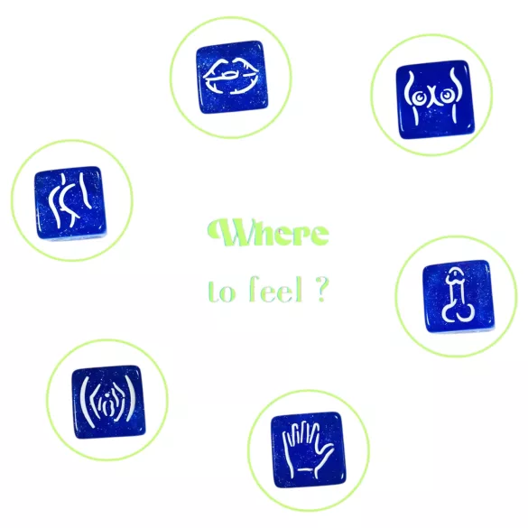 Love to Love - erotisk terningsett (3 stk)