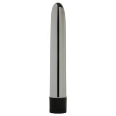 Dorcel Silver Star - klassisk stavvibrator (sølv)