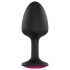Dorcel Geisha Ruby Plug M - rosa stein (svart)