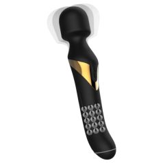 Dorcel Dual Orgasms Gull - 2-i-1 massasjevibrator (svart)