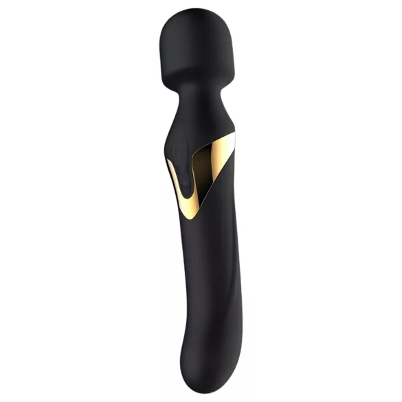 Dorcel Dual Orgasms Gull - 2-i-1 massasjevibrator (svart)