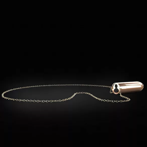 Dorcel - Oppladbar, vanntett vibratorhalskjede (roségull)