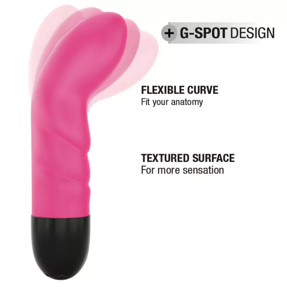 Dorcel Expert G 2.0 - oppladbar G-punkt vibrator (rosa)