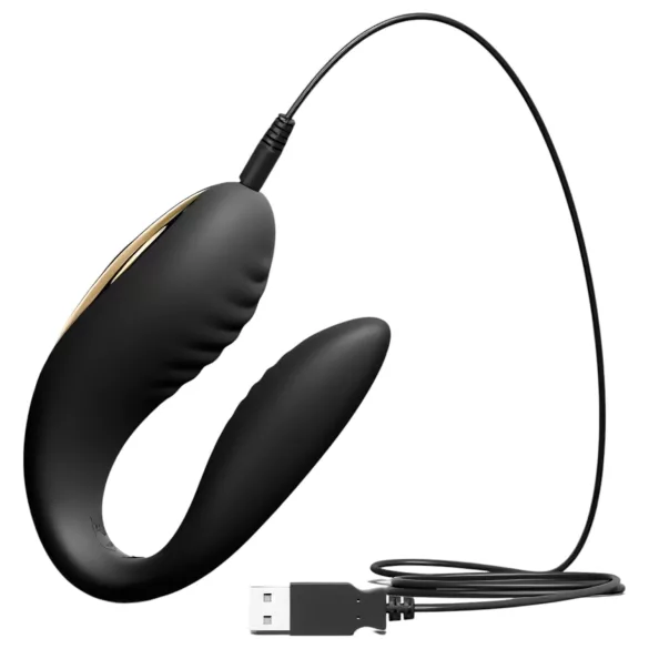 Dorcel Perfect Lover - trådløs parvibrator (svart)